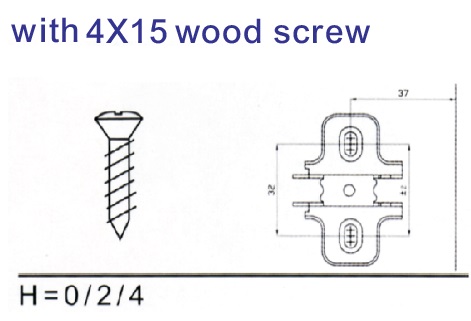 4X15 Wood Screw 1