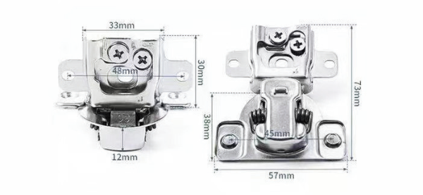 DB60 - ø35 - 內推門鉸鍊3D